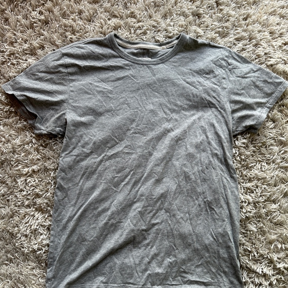 rag & bone Classic Gray Short Sleeve Tee